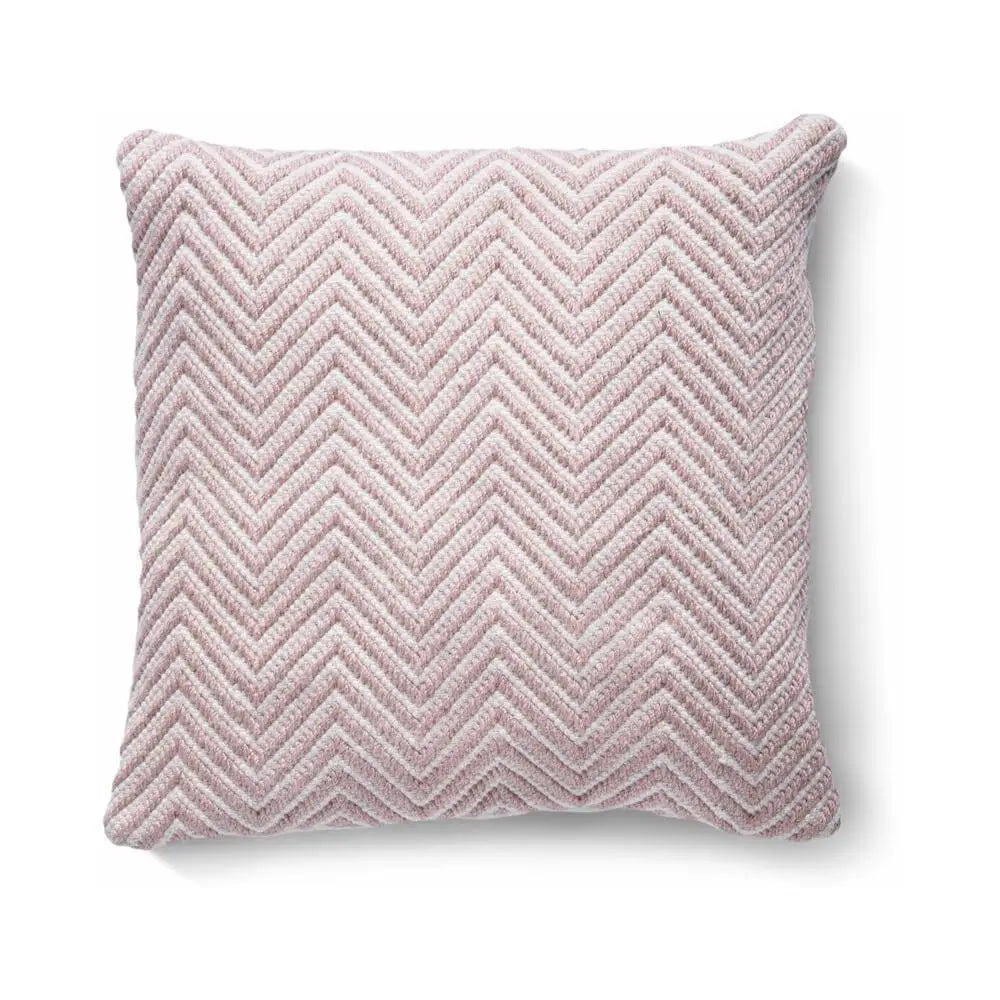 Herringbone Design Woven Cushion - Rose / 45X45 cm - Home Accessories