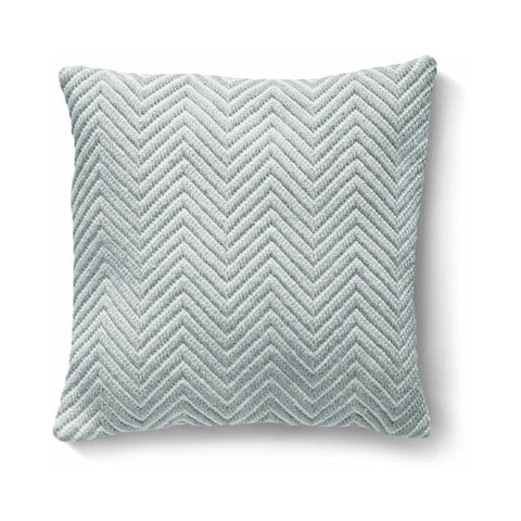 Herringbone Design Woven Cushion - Sky Grey / 45X45 cm - Home Accessories