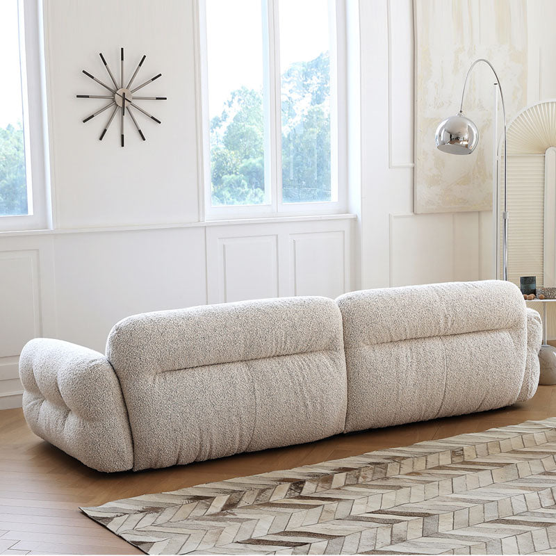 Hilda Two Seater,Three Seater Sofa, Boucle, Off White