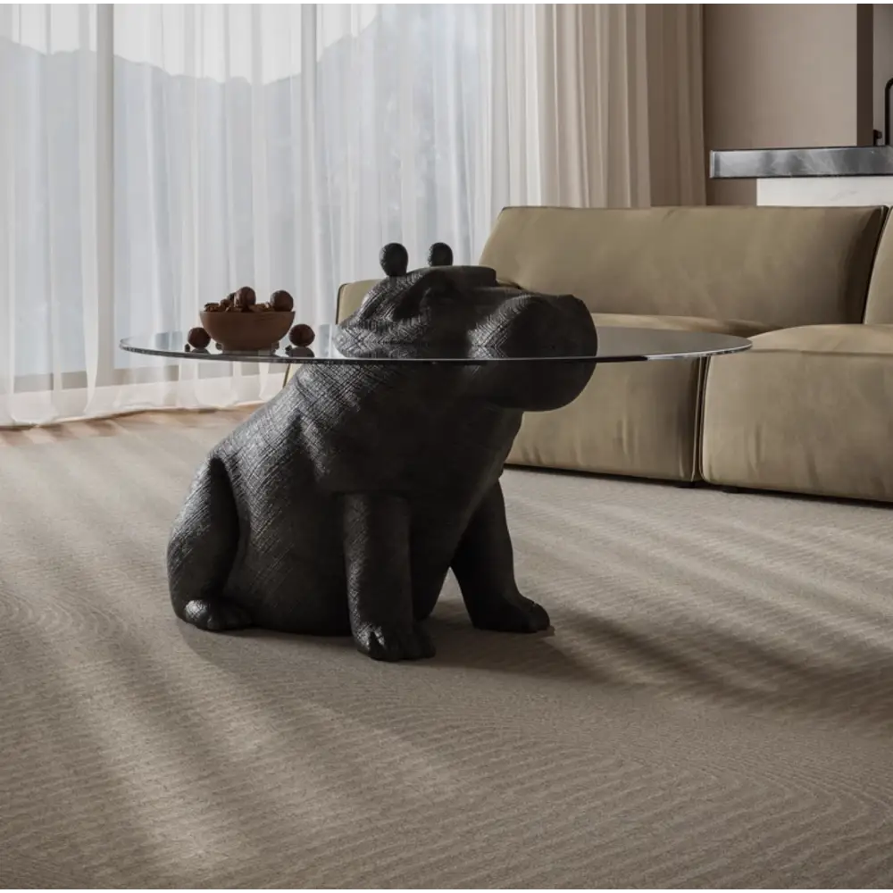 Hippo Coffee Table Side Table Glass