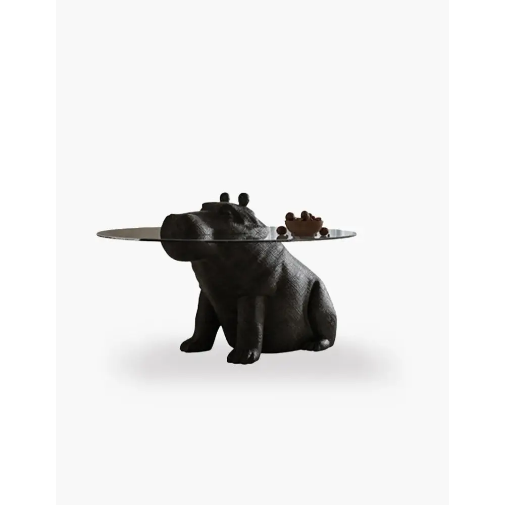 Hippo Coffee Table Side Table Glass