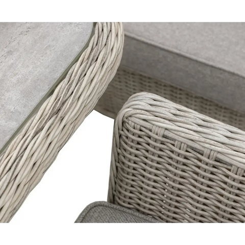 Holton Garden Suite Rectangle Table set - outdoor table and chairs