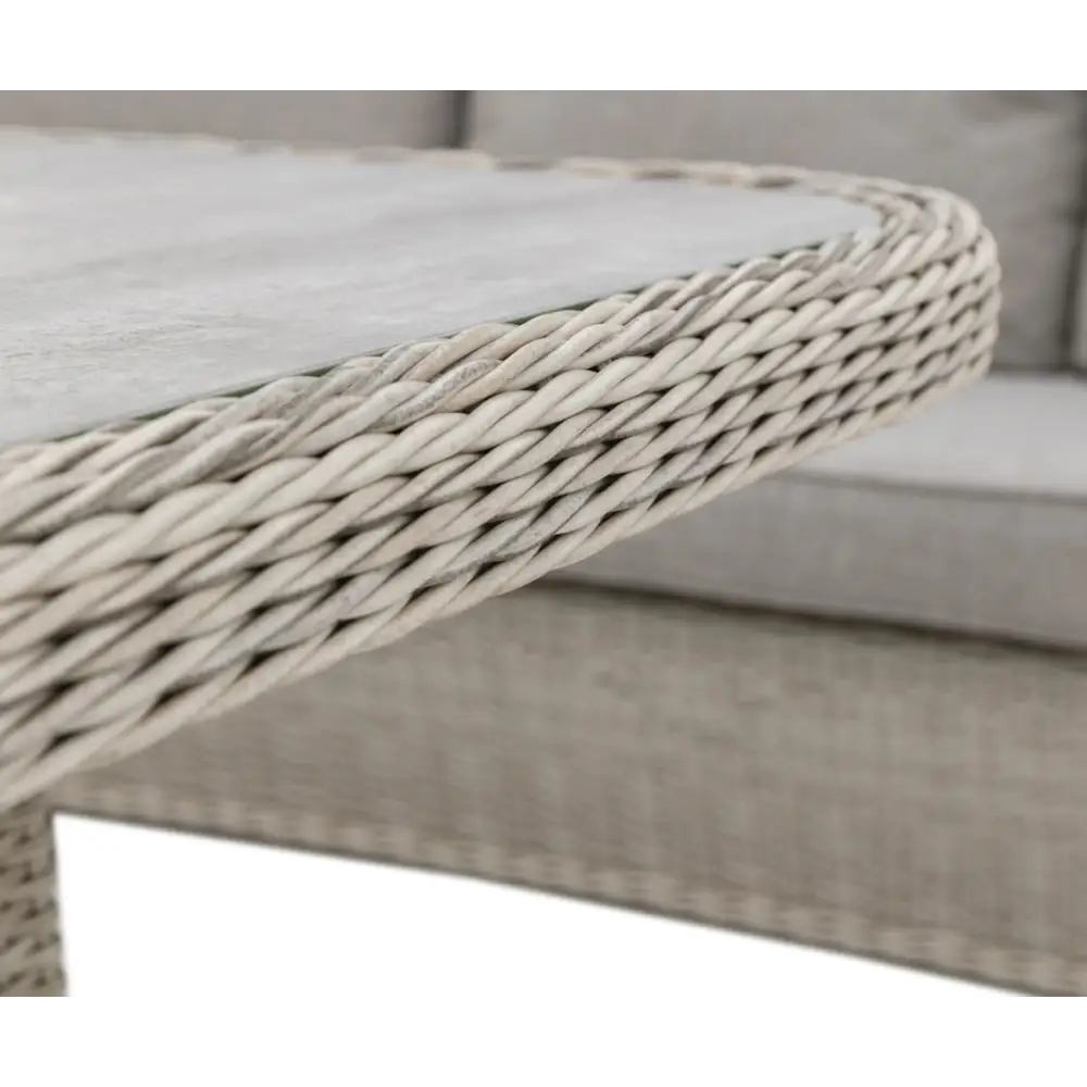 Holton Garden Suite Rectangle Table set - outdoor table and chairs