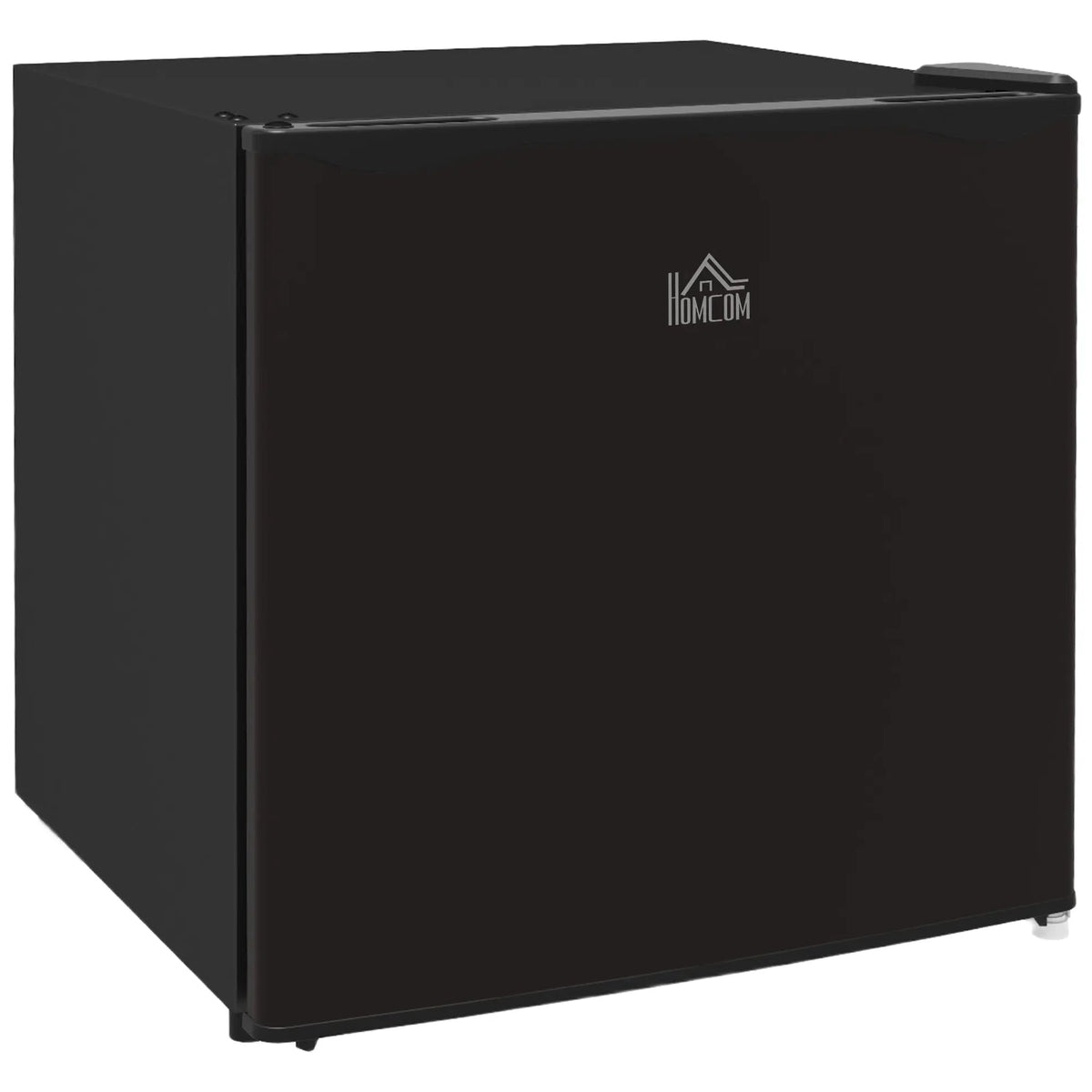 Black homcom 35l mini freezer with sleek finish and ice cube tray perfect for small spaces at -24℃ to -14℃ temperature