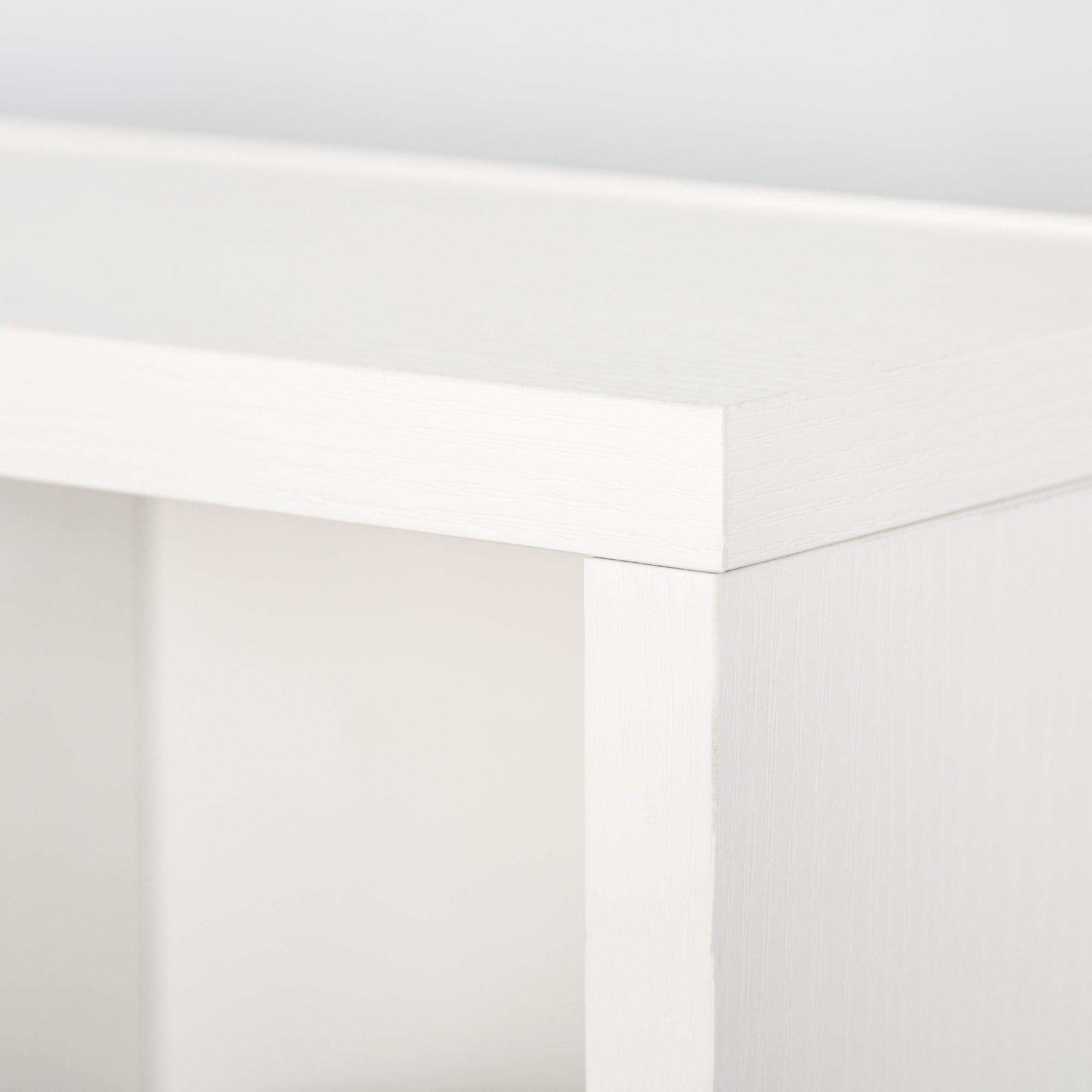 HOMCOM CD Storage Unit with Adjustable Shelves, 89 x 130.5 cm, White
