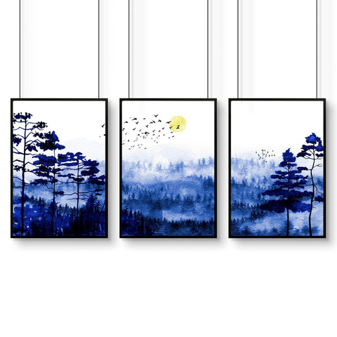 Home office artwork | set of 3 wall art prints