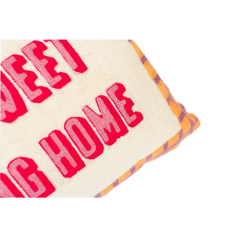 Home Sweet F*cking Home Needlepoint Cushion - Cushion