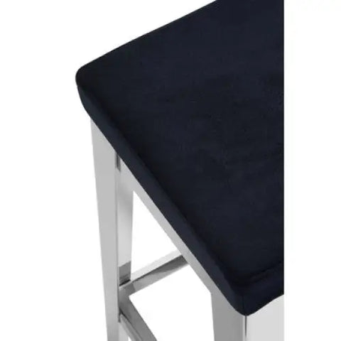 Horizon Silver Bar Stool