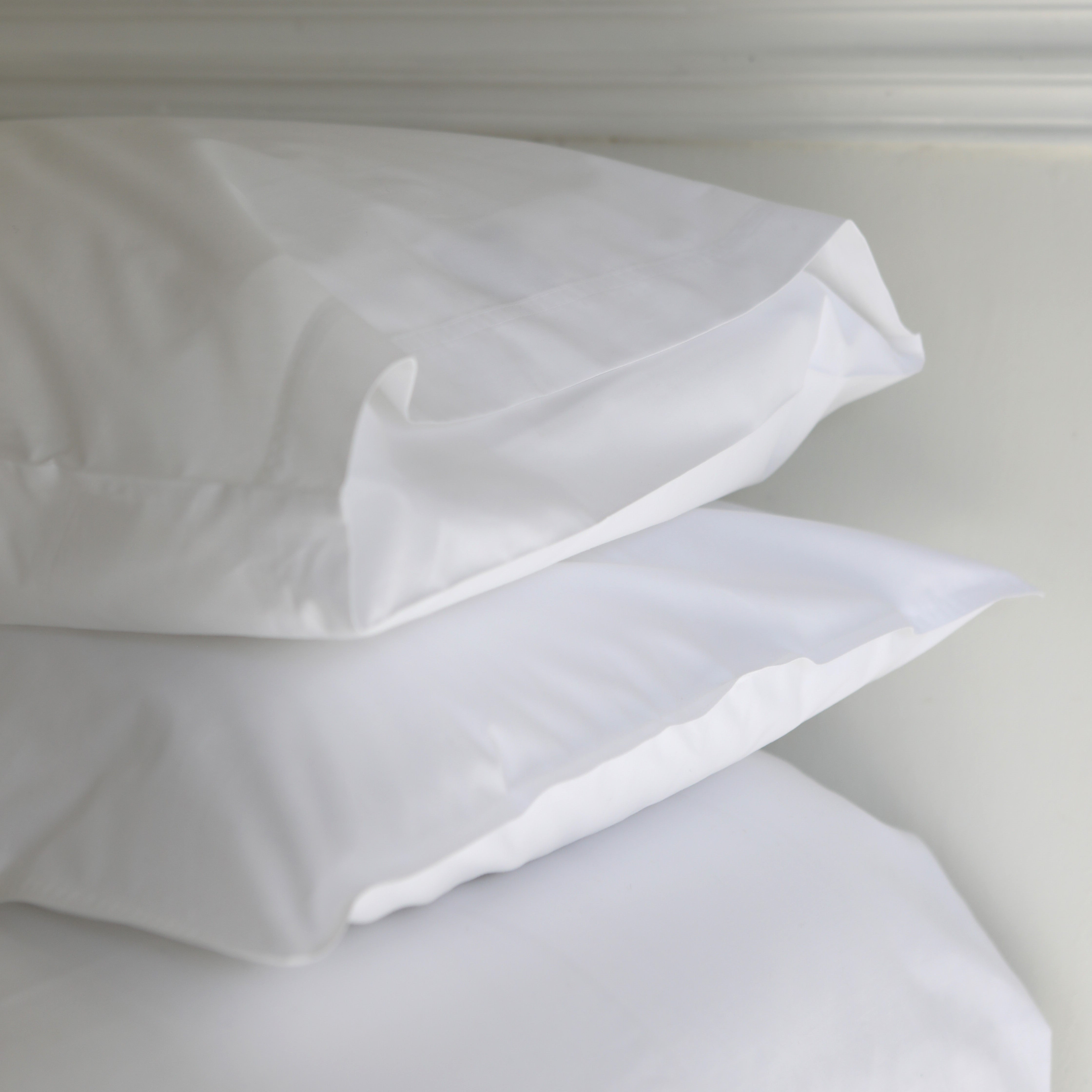 Rest Fine Cotton Percale White Bedlinen