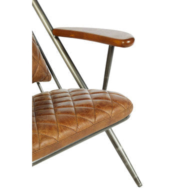 Hoxton Light Brown Leather Chair
