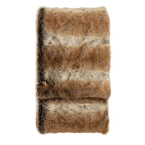 Husky Fur Throw 170cm x 130cm - throw
