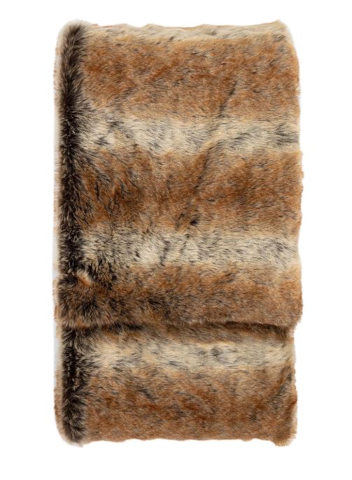 Husky Fur Throw 170cm x 130cm