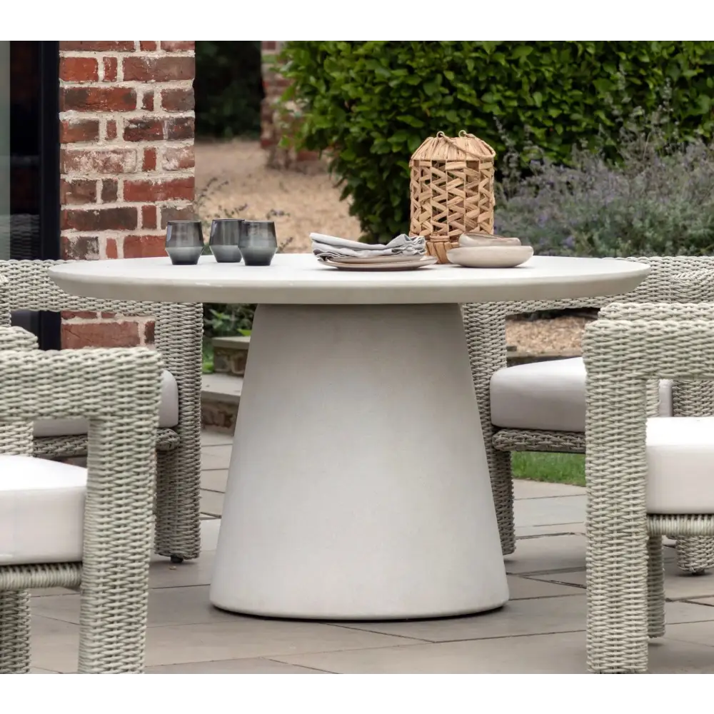 Hvar Concrete Dining Table - Outdoor - outdoor table