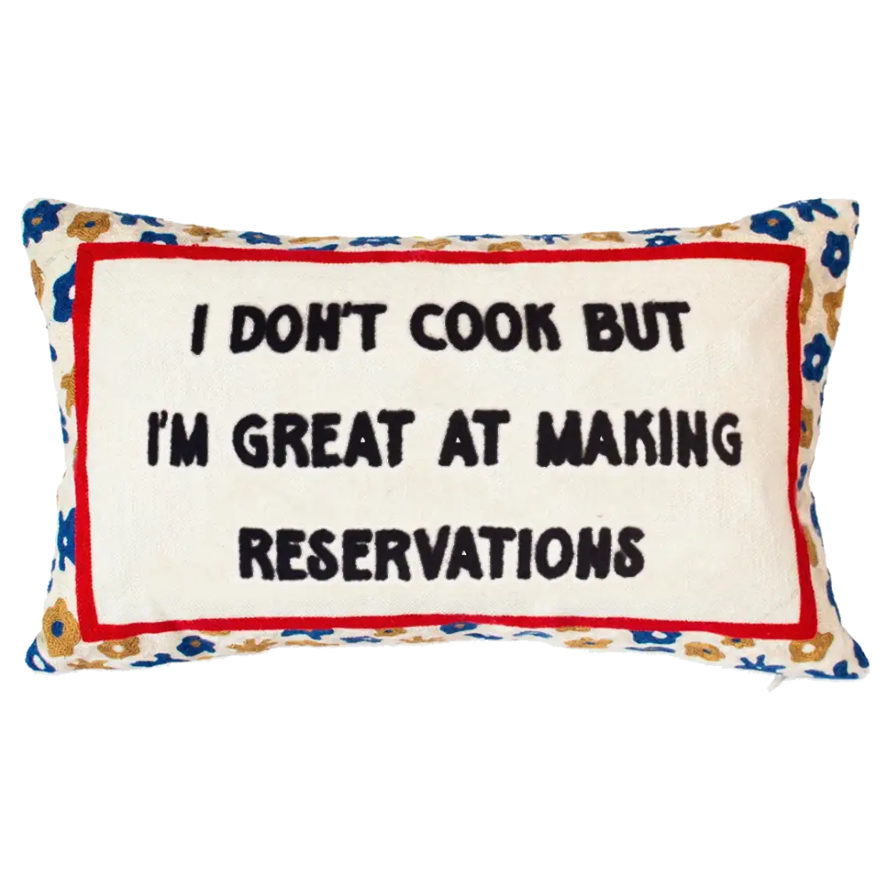 I Don’t Cook Needlepoint Cushion - Cushion