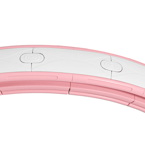 SPORTNOW Smart Weighted Hula Hoop, Massage Hula Ring with 16 Detachable Knots, 360\'c2\'b0 Auto-Rotating Ball and Digital Counter