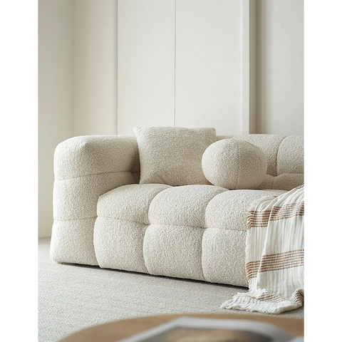 Ikaros Three Seater / Four Seater Cloud Sofa Boucle - Sofa