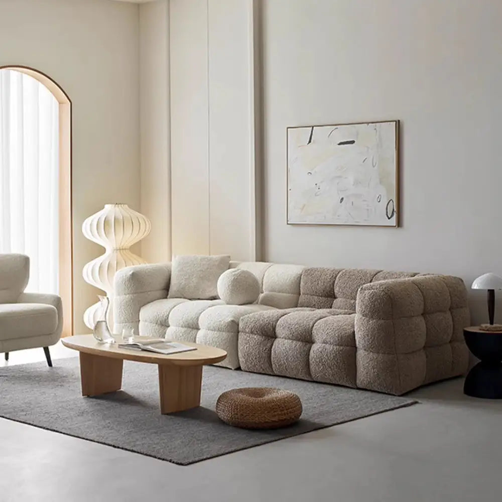 Ikaros Three Seater / Four Seater Cloud Sofa Boucle - Sofa