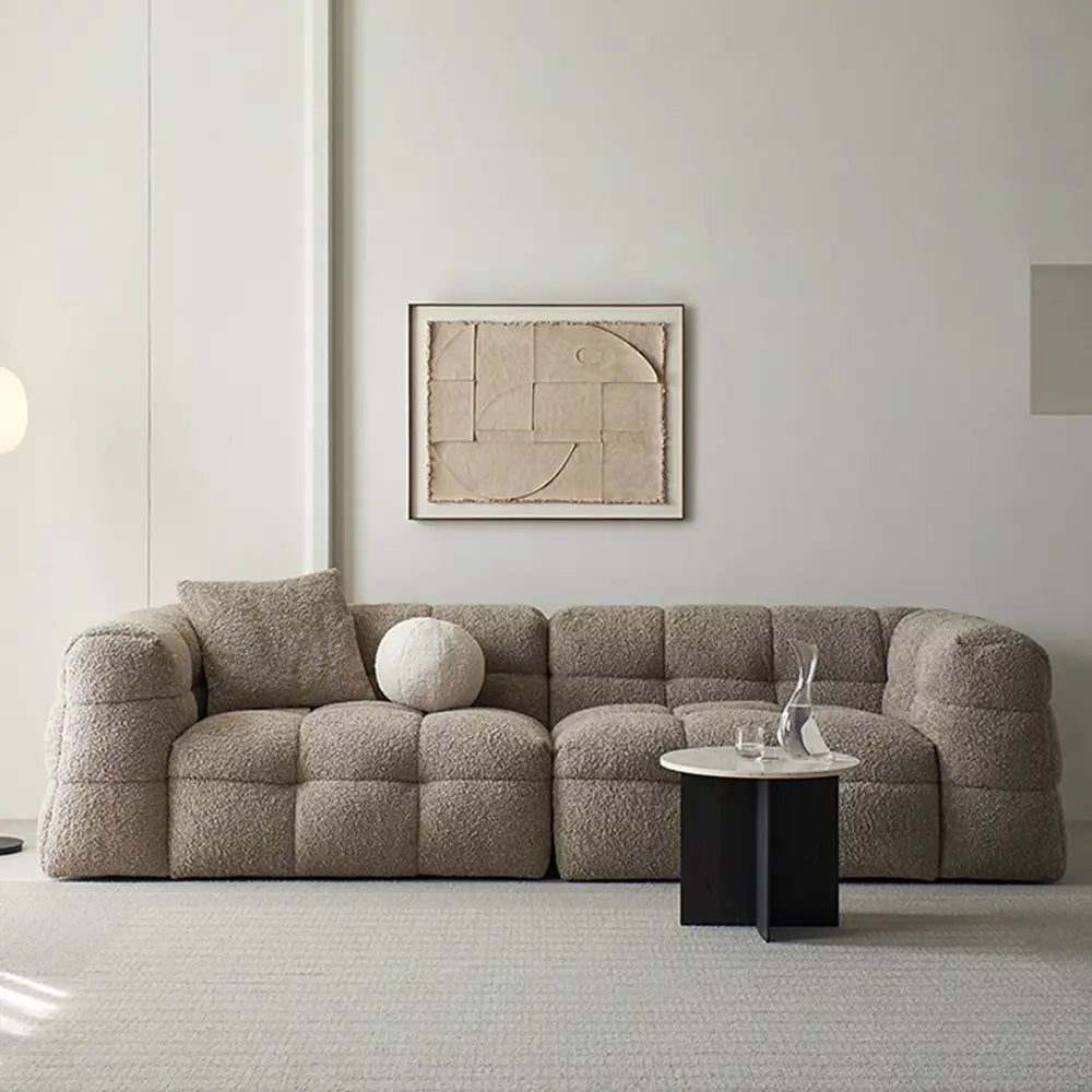 Ikaros Three Seater / Four Seater Cloud Sofa Boucle - Sofa