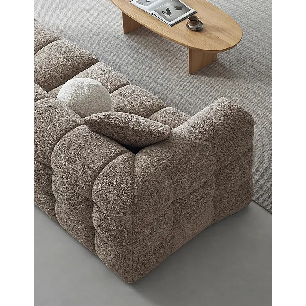 Ikaros Three Seater / Four Seater Cloud Sofa Boucle - Sofa