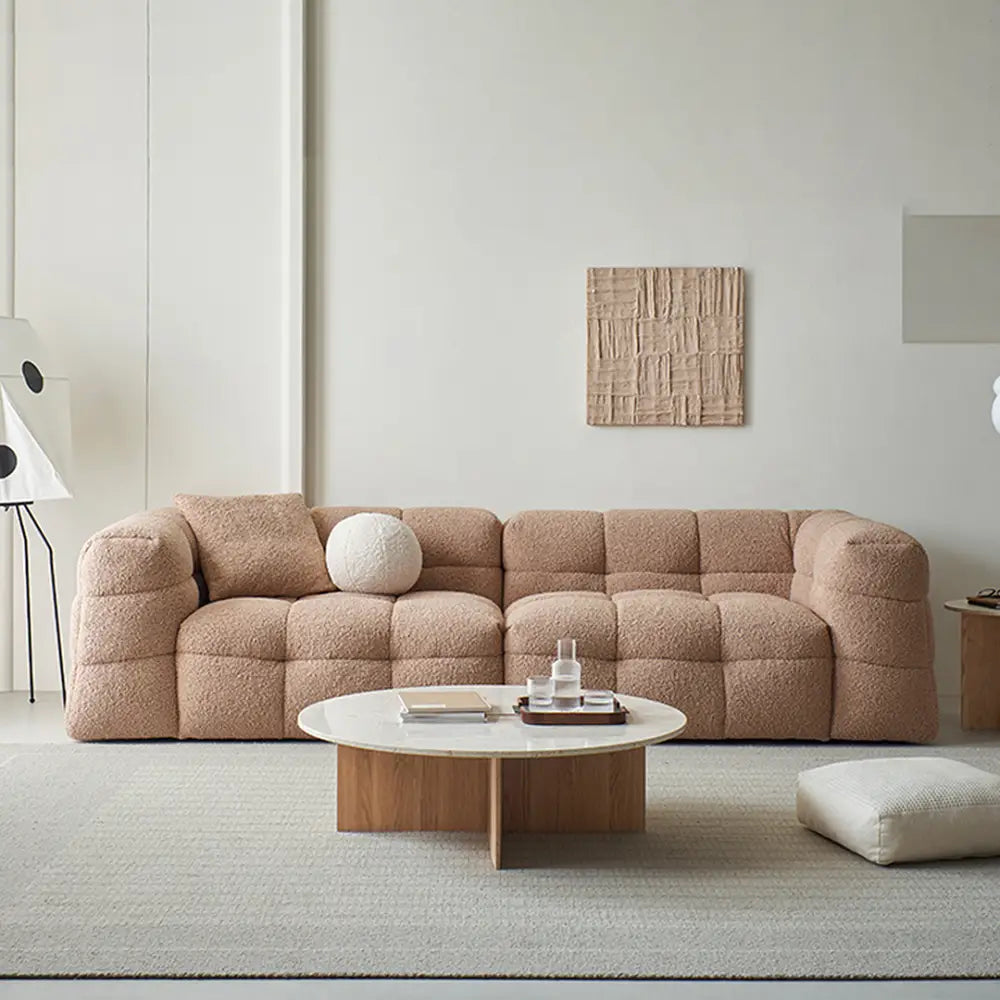 Ikaros Three Seater / Four Seater Cloud Sofa Boucle - Sofa