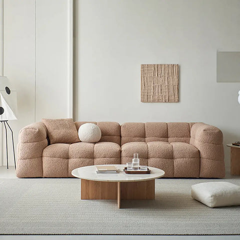 Ikaros Three Seater / Four Seater Cloud Sofa Boucle - Sofa