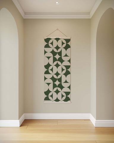 Abstract Circle Tapestry