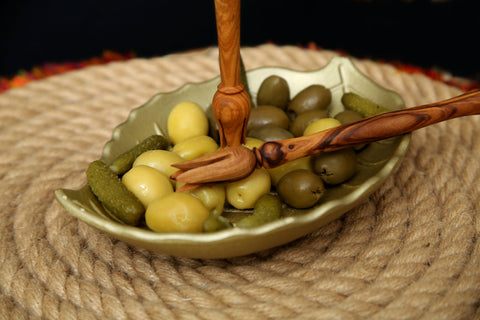 Olive Wood Olive Picker 14 cm