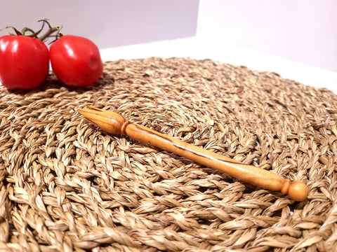 Olive Wood Olive Picker 14 cm
