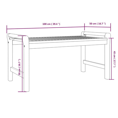 Skura Acacia Wood - 100cm