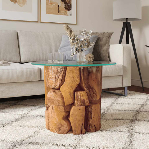 Isola Teak Wood - 60cm Handmade