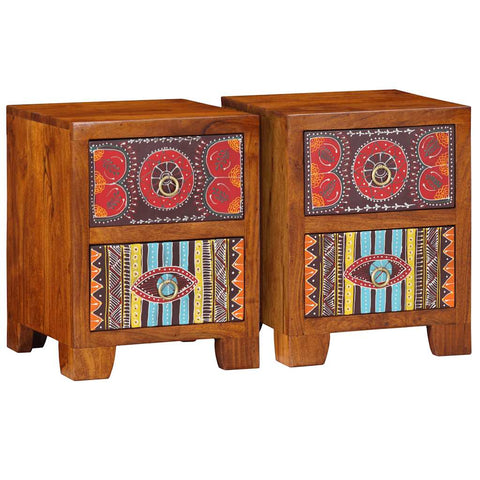 Tenvik Acacia Wood - 35cm Set of two