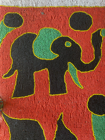 Yoruba Royal Beaded Chair