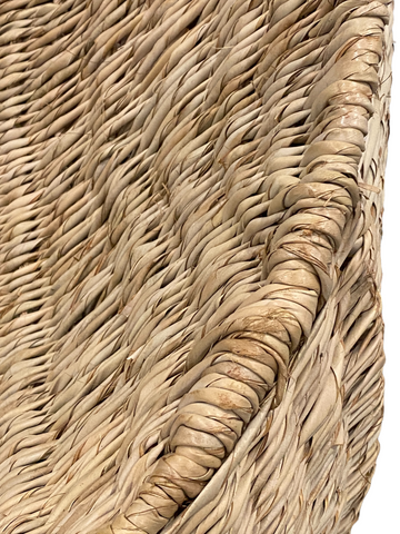 Handwoven Palm Leaf chair - (176.1)