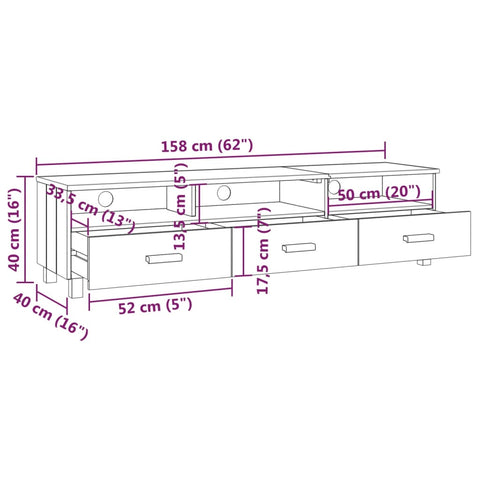 Hamar Pinewood - 158cm