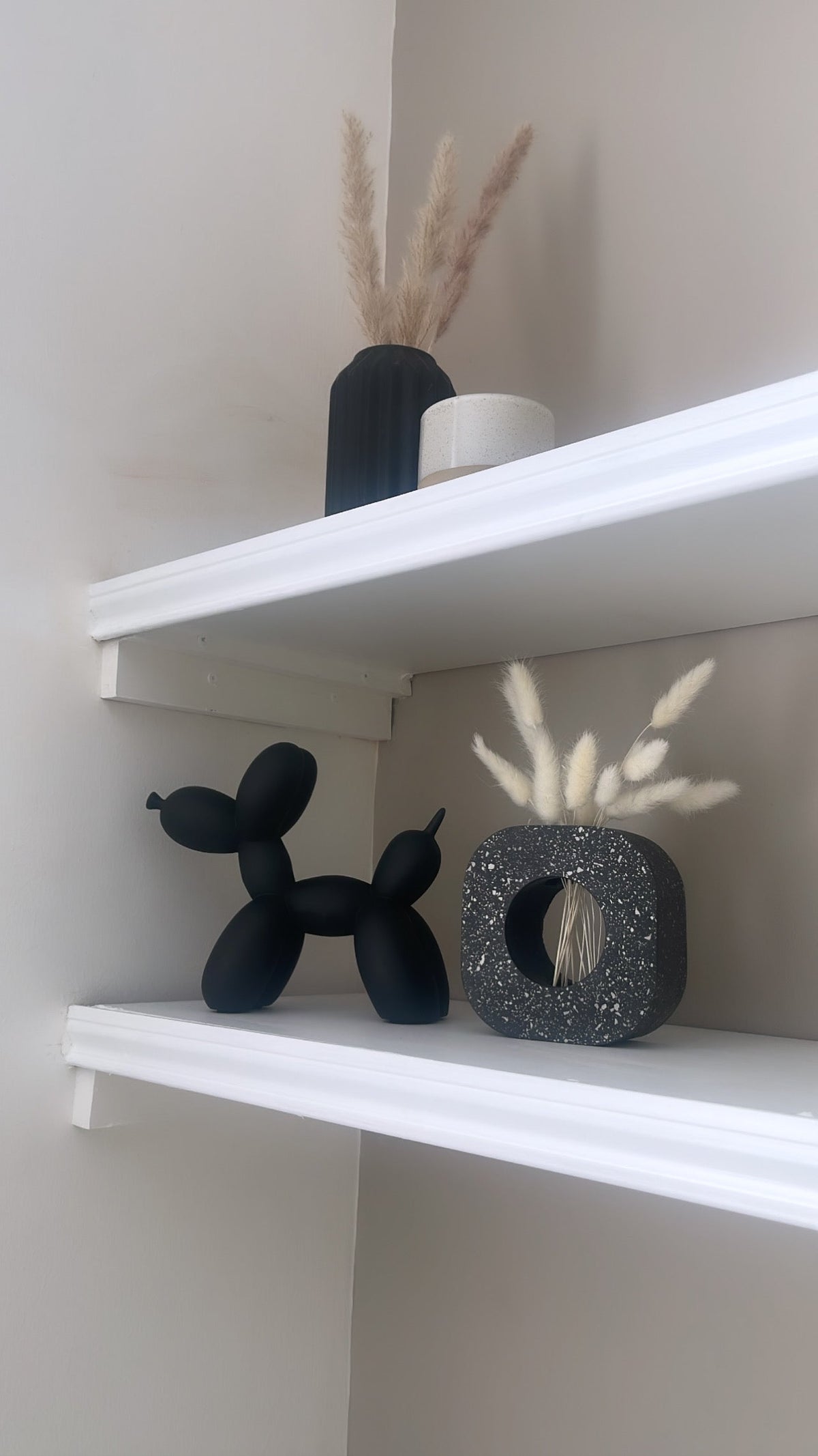 Reverse Oreo Donut Vase