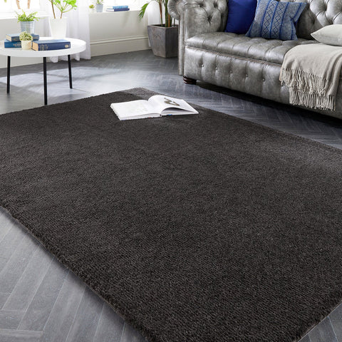 Washable My Lux Rug | Charcoal