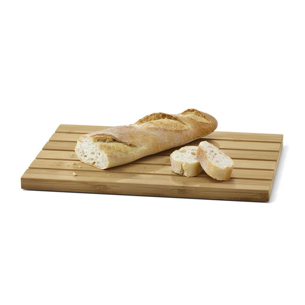 Zack Panas Premium Brushed Stainless Steel Bread Board with Tray - Award-Winning German Design