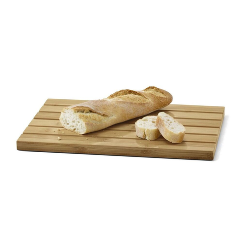 Zack Panas Premium Brushed Stainless Steel Bread Board with Tray - Award-Winning German Design