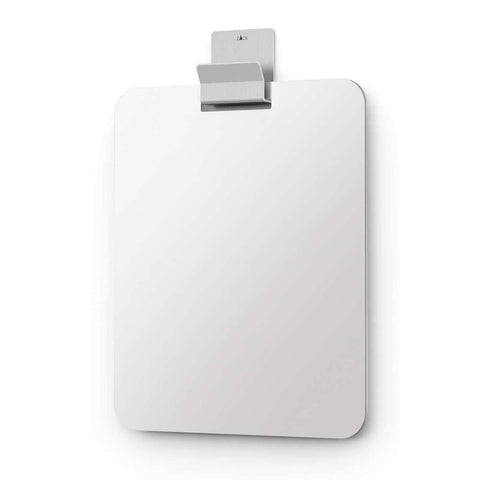 Zack Potes Fog-Free Shower Mirror | Shatterproof Acrylic & Stainless Steel Hook