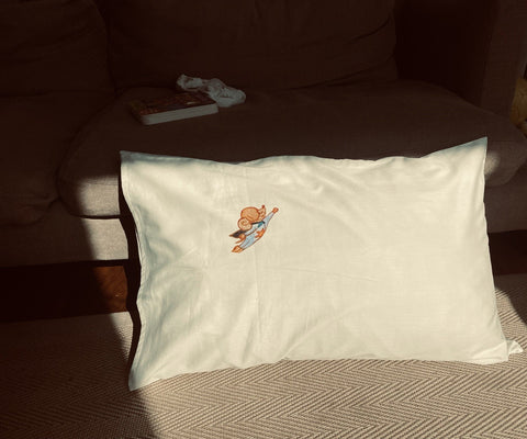 Mighty Mouse pillow case Reversible