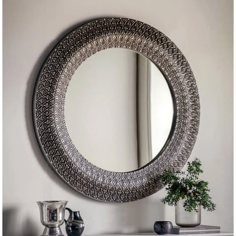 Indiana Round Mirror - Mirrors