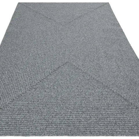 Indoor Outdoor Trenzado Rug – Bordered Plain Design - Rugs