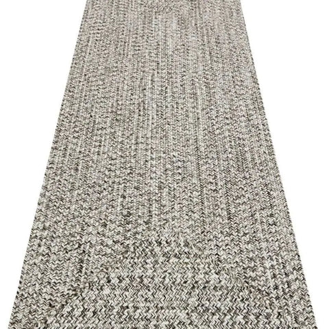 Indoor Outdoor Trenzado Rug – Bordered Plain Design - Rugs