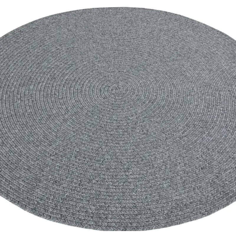 Indoor Outdoor Trenzado Rug – Bordered Plain Design - Rugs