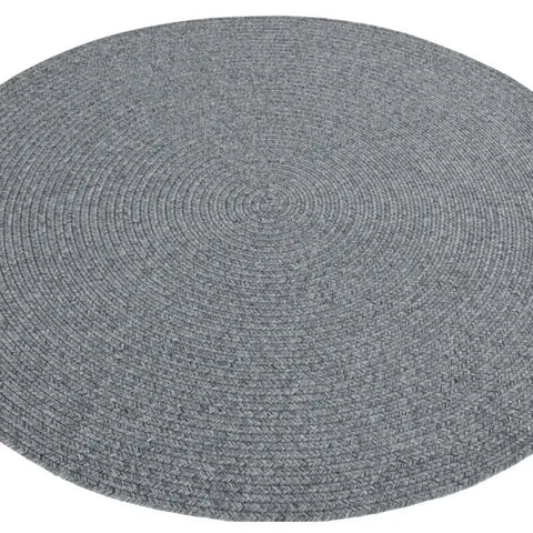 Indoor Outdoor Trenzado Rug – Bordered Plain Design - Rugs