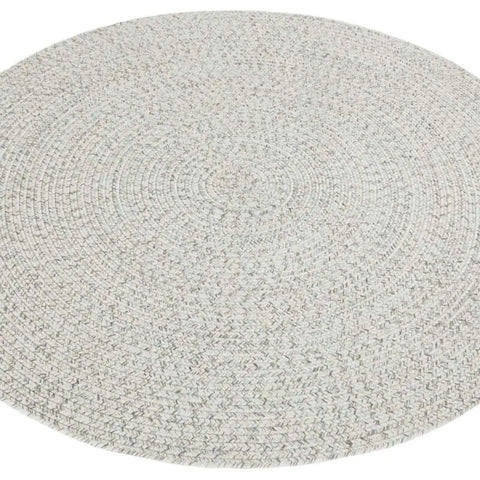 Indoor Outdoor Trenzado Rug – Bordered Plain Design - Rugs