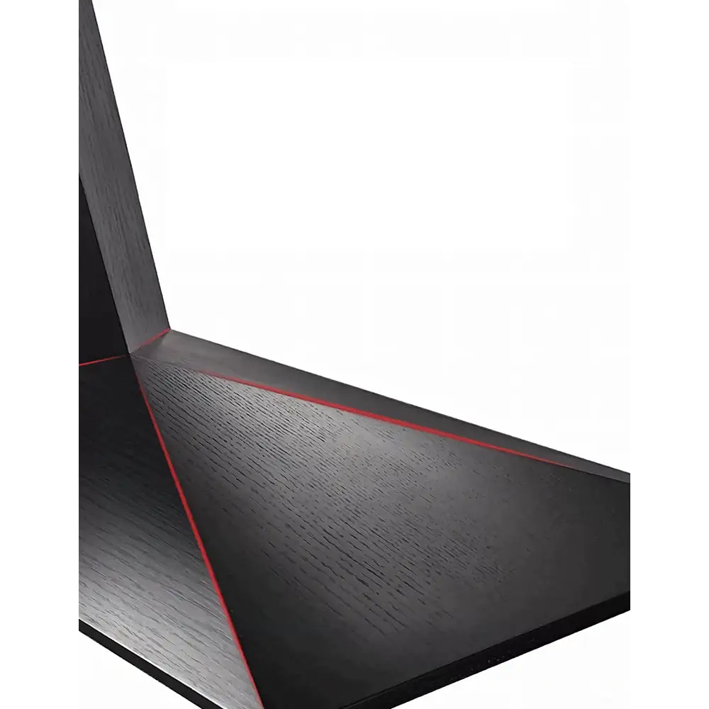 Ines Modern Office Desk For Home Black Wood