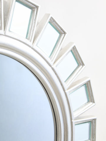 Inti Silver Wall Mirror