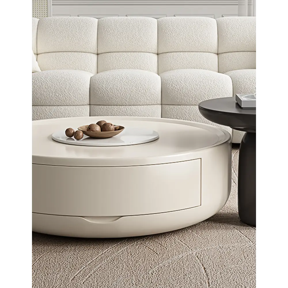 Isabella Coffee Table Set Black & White