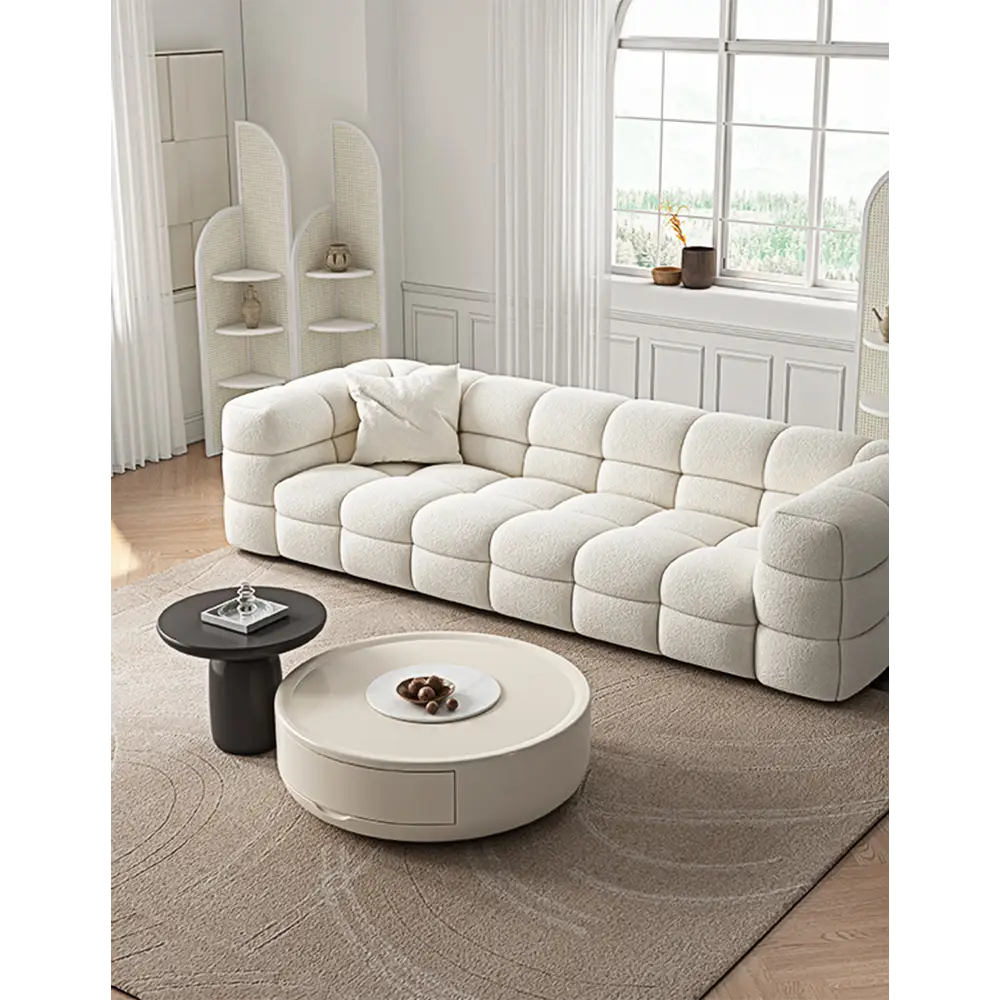 Isabella Coffee Table Set Black & White